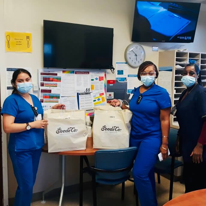 Goode Co. BBQ Food Donation Goode Co. BBQ Food Donation